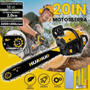 [PROMOÇÃO DO MÊS] Motosserra A Gasolina Profissional 58cc 20/22/24in 2000w