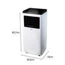 Ar Condicionado Portátil HQ 10.500 BTU/h Frio Branco HQ-AP10500FW
