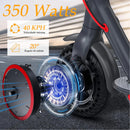 Patinete Elétrico Scooter Para Adultos 350W Capacidade de Carga de 150KG